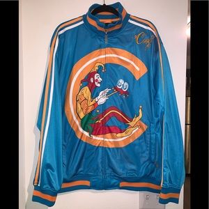 Vtg COOGI XXL Jester 69 zip front jacket
